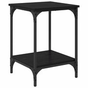 Tavolino da salotto | Tavolino da caff¨¨ | Tavolino da Soggiorno Rovere Nero 40 x 40 x 55 cm