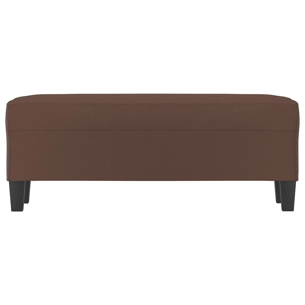 Panca/soggiorno/mobile 100 x 35 x 41 cm materiale sintetico marrone 02_0010621