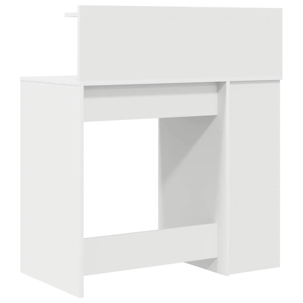 Scrivania Bianco 90 x 48 x 101,5 cm Legno multistrato 869522