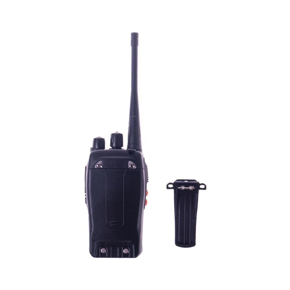 Trade Shop - Walkie Talkie Ricetrasmettitore Wisdom Potenza 5w 16 Canali Batteria Al Litio -