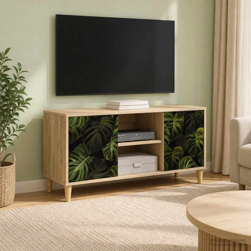 Mobile TV ELBURG 102 x 33 x 50 cm Sonoma Legno ingegnerizzato 8007033