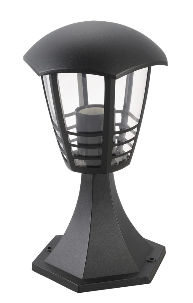 Lampada da giardino Marseille nera E27 IP44 Rabalux