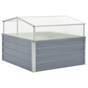 Serra 100 x 100 x 85 cm acciaio zincato grigio 02_0001736