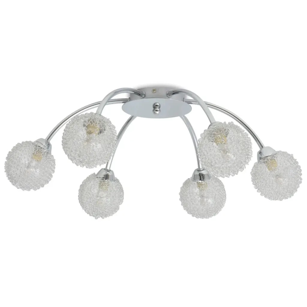 Lampadario da Soffitto con 6 Lampadine LED G9 240 W 50491