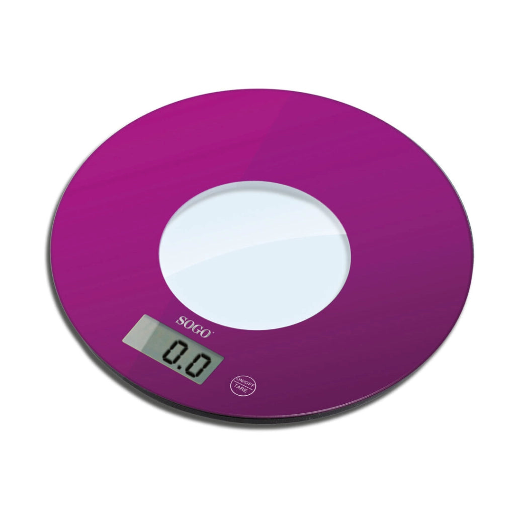 Bilancia da cucina digitale 5kg, display LCD 44x20mm, funzioni zero e tara, graduazione 1g, batterie litio incluse - SOGO