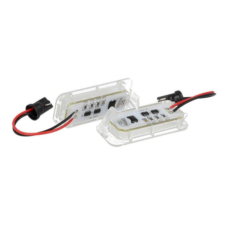 Kit Luci Targa Led Ford Focus 5d Mondeo Fiesta Dopo 2009 Jaguar XF Colore Bianco