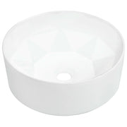 Lavandino 36x14 cm in Ceramica Bianco CFW6454936