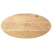Piano per Tavolo | Superficie Tavolo | Piano Scrivania 100x50x4 cm in Rovere Massello Ovale