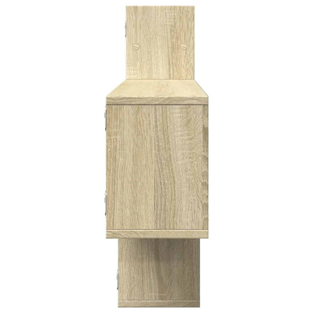Mensola a Parete Rovere Sonoma 167,5x18x68 cm in Truciolato 853319