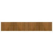 Tappeto del soggiorno | Tappeto Rettangolare Marrone 70x400 cm in Bamb¨´