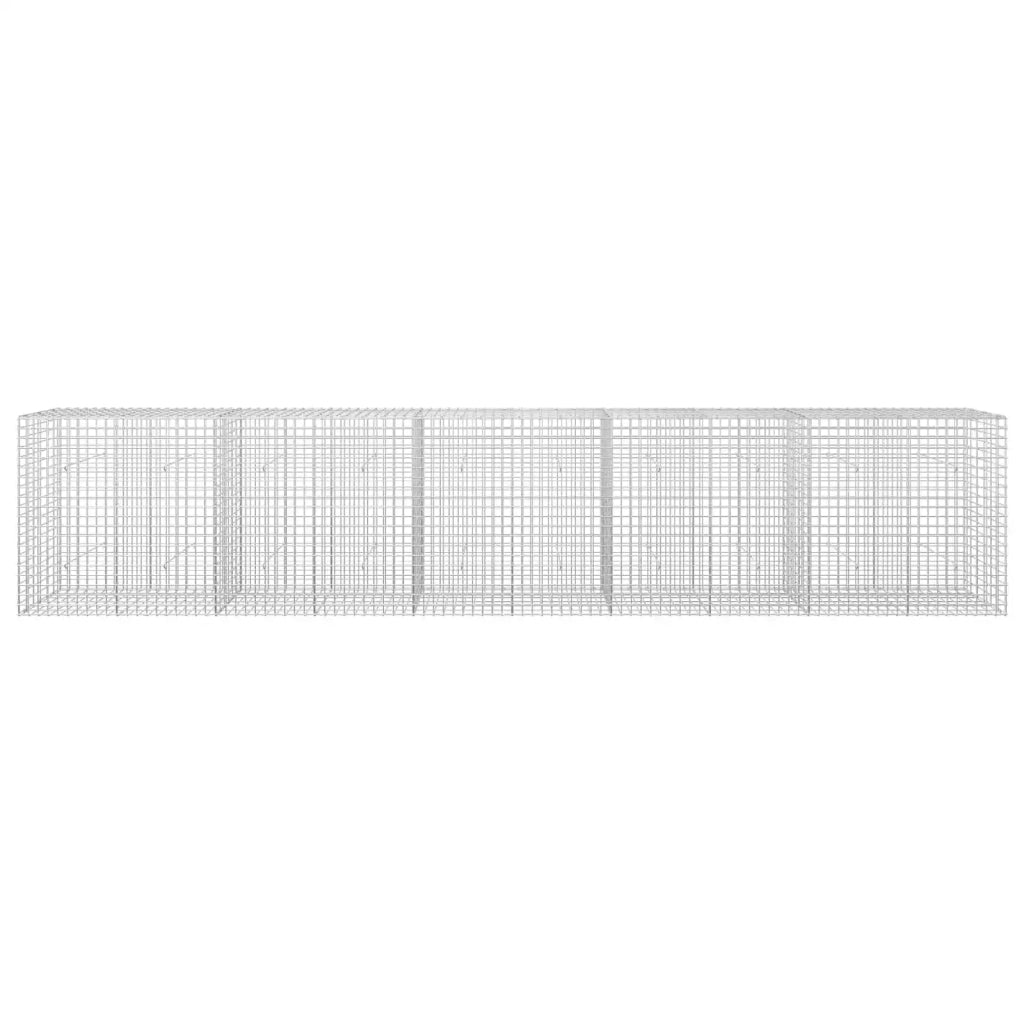 Gabion con Filo da 3,5 mm e Maglia da 5x5 cm 500x30x100 cm 3462244