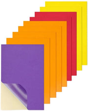 Schiuma autoadesiva 9 pezzi 1778 x 287 cm - Schiuma per fai da te con retro adesivo - Schiuma adesiva per fai da te - Attività fai da te (Ringraziamento)