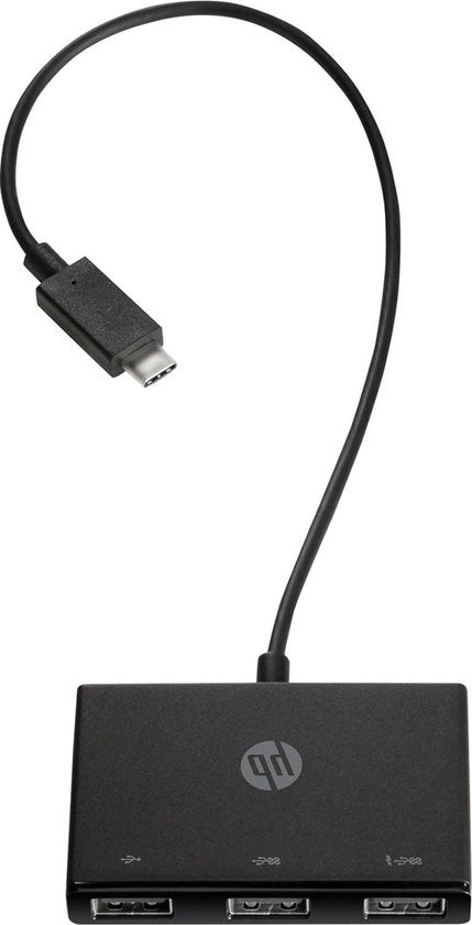 Hub USB 3.0 (3.1 Gen 1) Tipo-C 5000 Mbit/S - Nero & Hub di Trasferimento dei Dati
