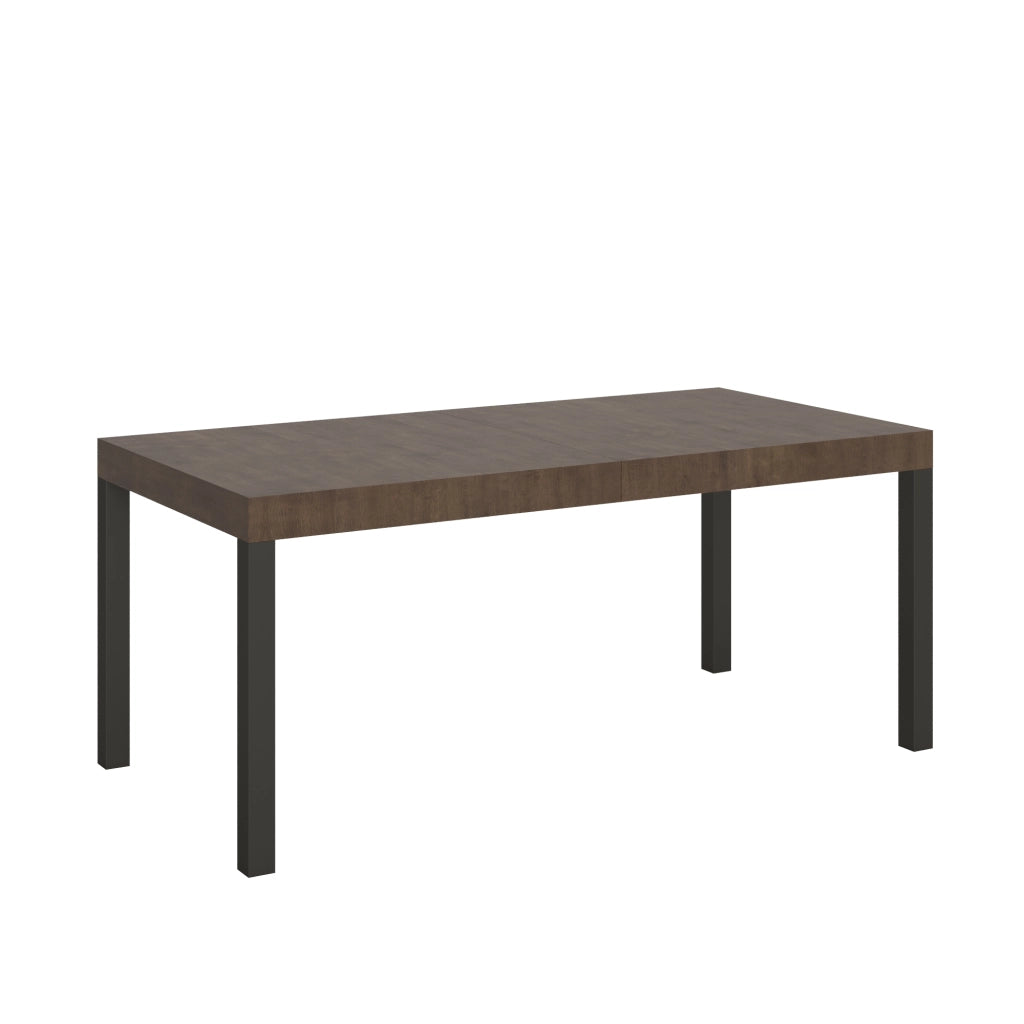 Tavolo allungabile 90x200/304 cm Every noce telaio Antracite