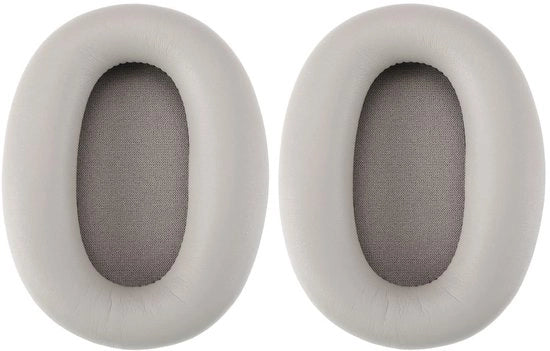 Orecchini di sostituzione comodi e duraturi - colore grigio - pelle proteica - adatti a Sony WH-1000XM2 e MDR-1000X - 1 coppia