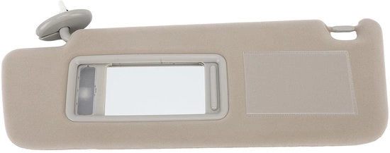 Autozombara con specchio di trucco - Ombrellone per Land Cruiser Prado 2002-2010 - Design elegante - Aggiornamento funzionale - Adattamento preciso