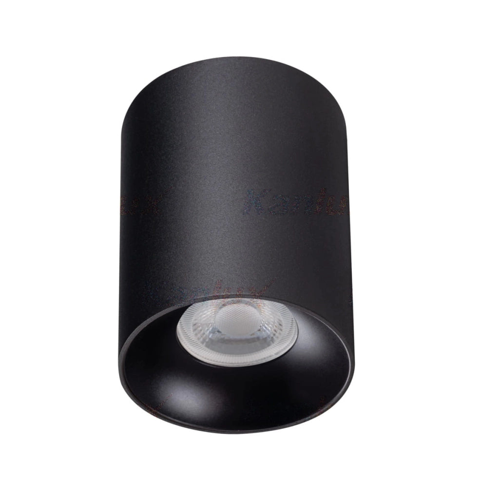 Plafoniera Kanlux RITI nera GU10 25W modello 27567
