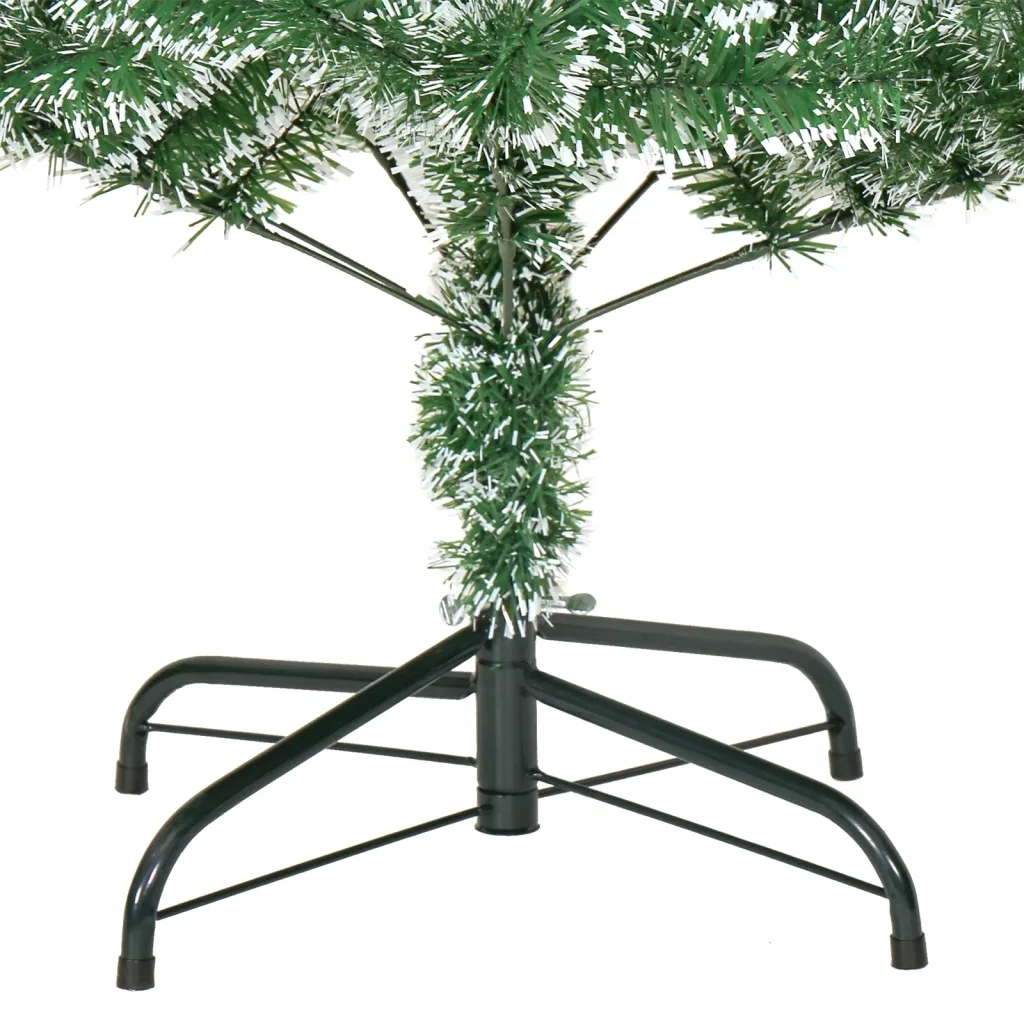 Albero di Natale Artificiale con Neve Fioccata Verde 120 cm 357772