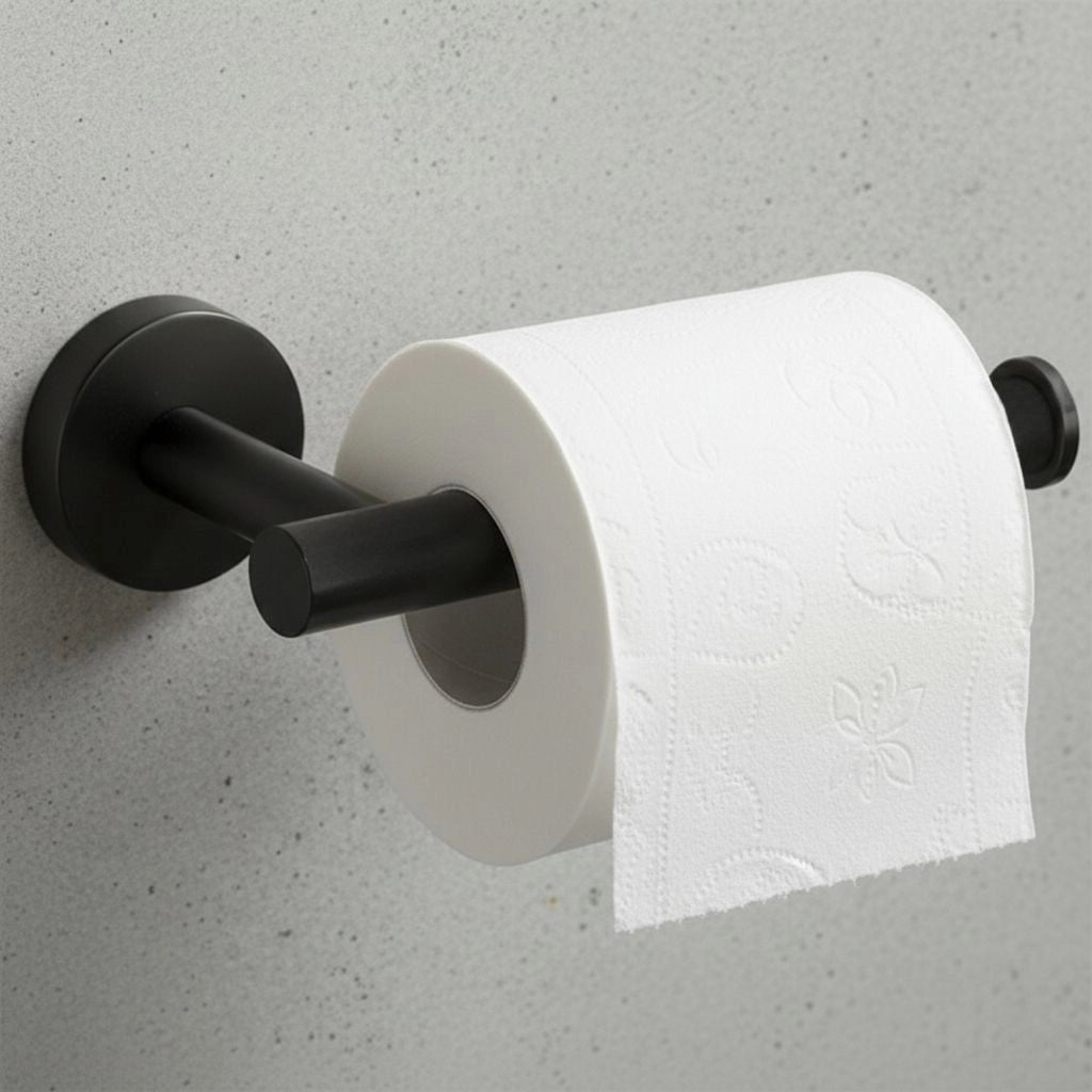 Set Accessori Da Bagno Ari Black 4 Pezzi