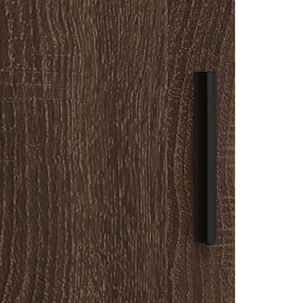 Mobile da Bagno | Armadio da bagno con cassetto Rovere Marrone 30 x 35 x 80 cm