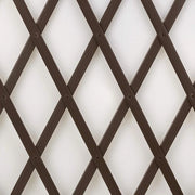 Pannello di supporto per piante in PVC retrattile 100 x 2 m marrone per fissaggio alla parete