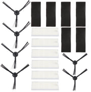 Kit di sostituzione filtro per aspirapolvere - Accessori per aspirapolvere - Kit di spazzola laterale - Adatto per A6/A4/A4s - Ecologico - Installazione facile - Filtro per aspirapolvere