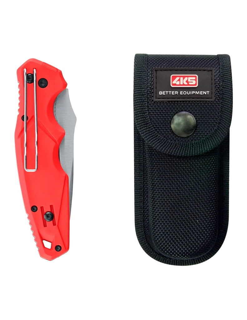 Coltello a serramanico con lama satinata 4K5 600.104A - TK 104