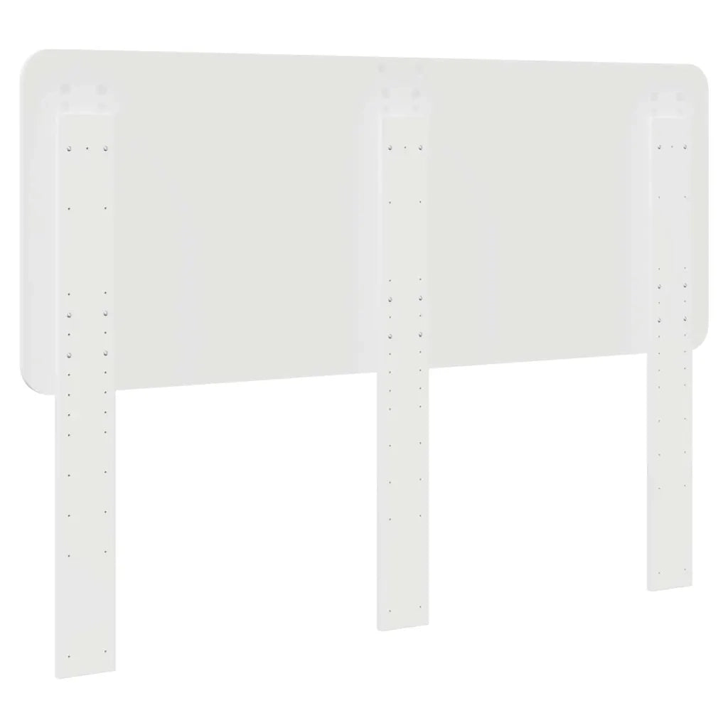 Testiera-Testata-Testiera Decorativa Bianco Lucido 160 cm Legno multistrato 899054