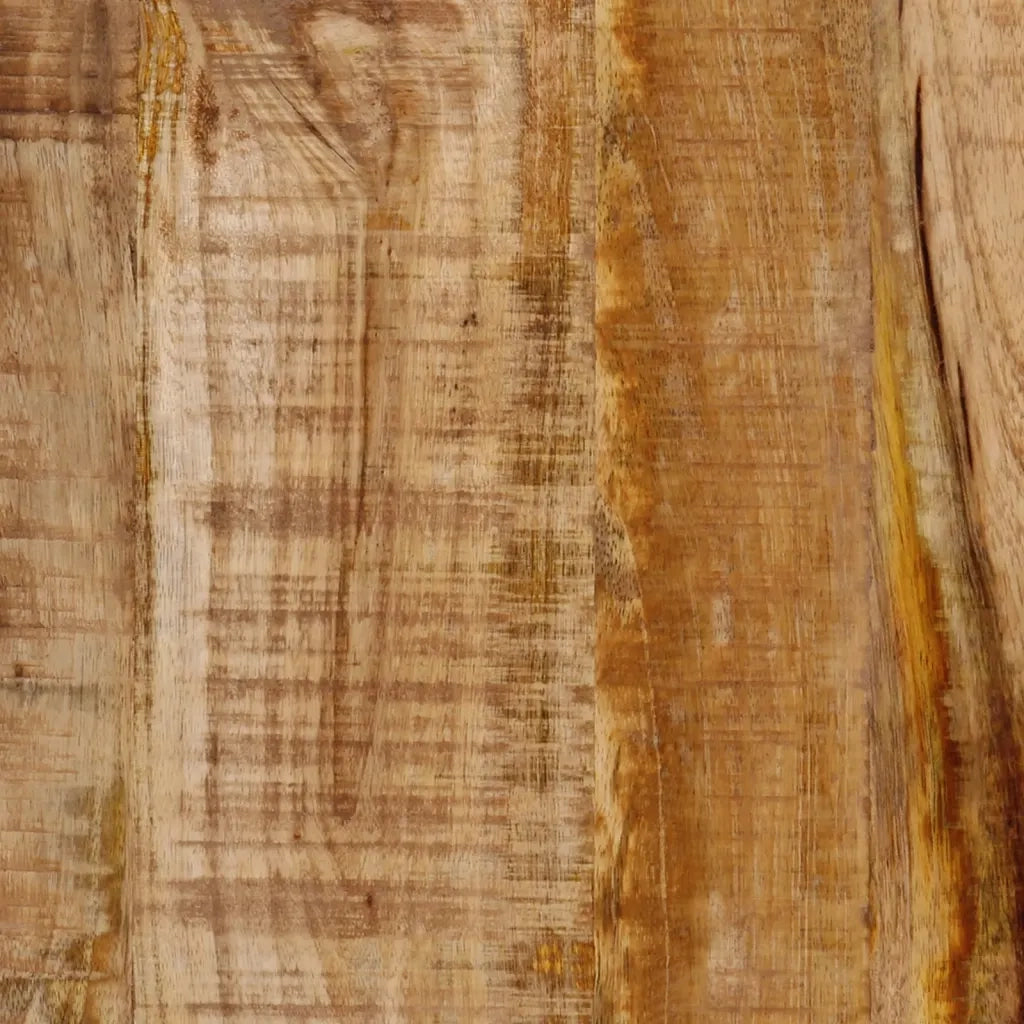 Tavolino da Salotto 35x35x45 cm Legno Massello Mango e Ferro 371970