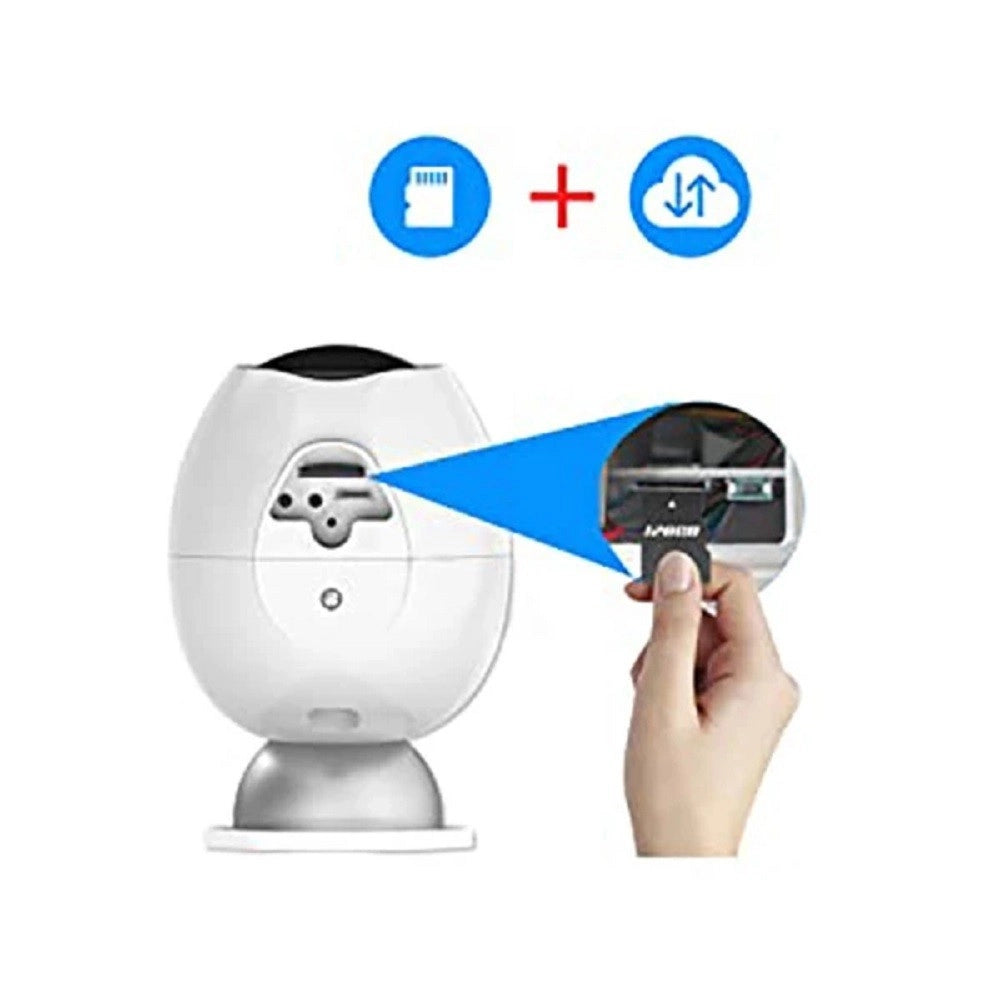 Trade Shop - Telecamera Ip Con Rilevamento Movimento Q-sx910 1080p Wireless Cloud Nanny Cam -