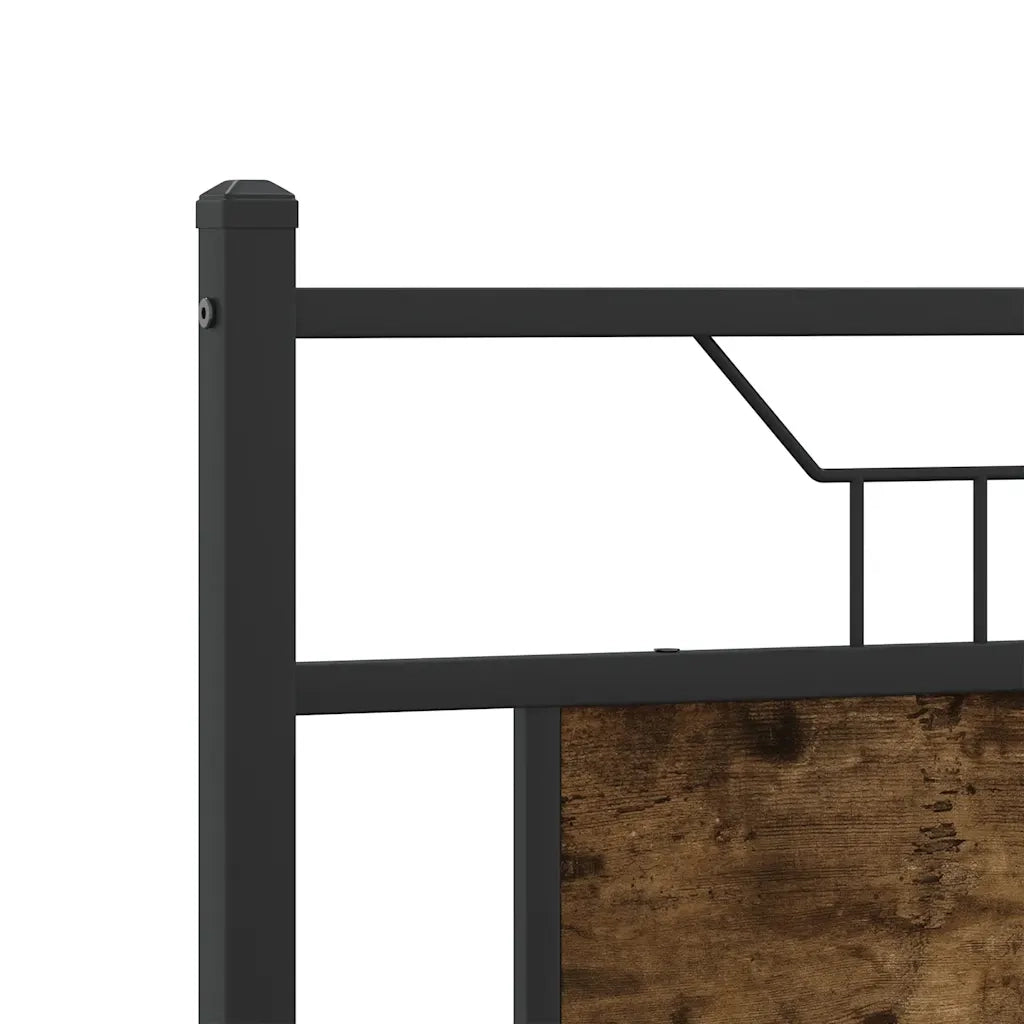 Giroletto senza Materasso Rovere Fumo 140x200 cm in Truciolato 4106927