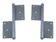 CERNIERE IN GROSSEZZA IN FERRO LUCIDO- - mm.100x75 SX - 12 pezzi