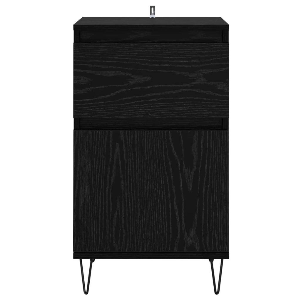Credenza Rovere nero 35 x 40 x 70 cm Legno multistrato 881761