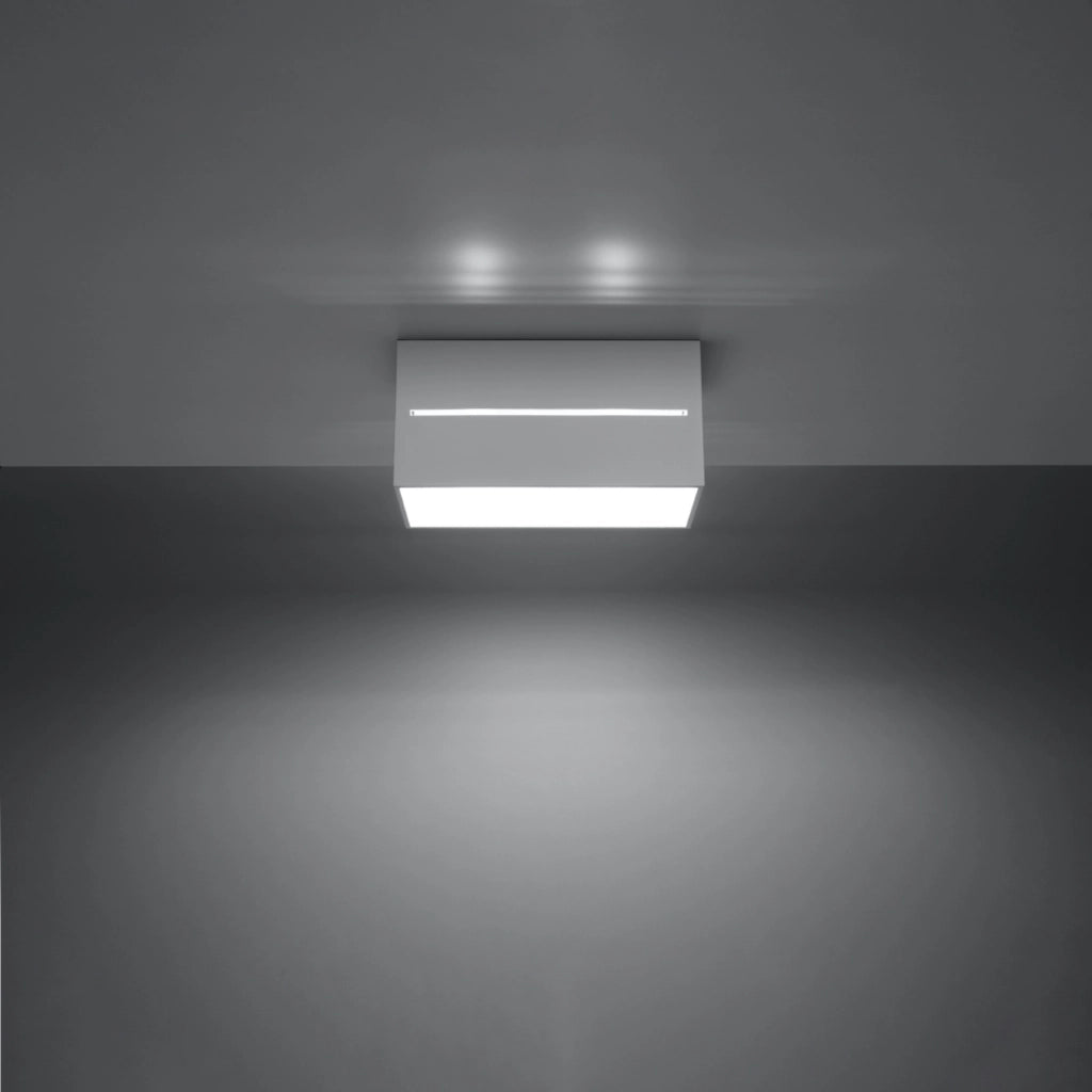 Spot soffitto LUPINO MAXI bianco 2xG9 Pure Lume PU0383