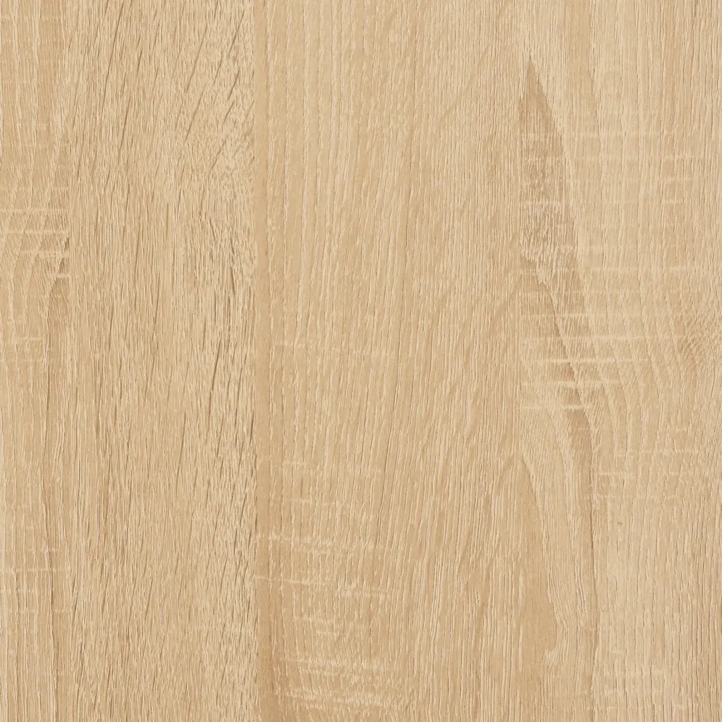 Panca Portaoggetti Rovere Sonoma 82x42x46 cm Legno Multistrato 835077