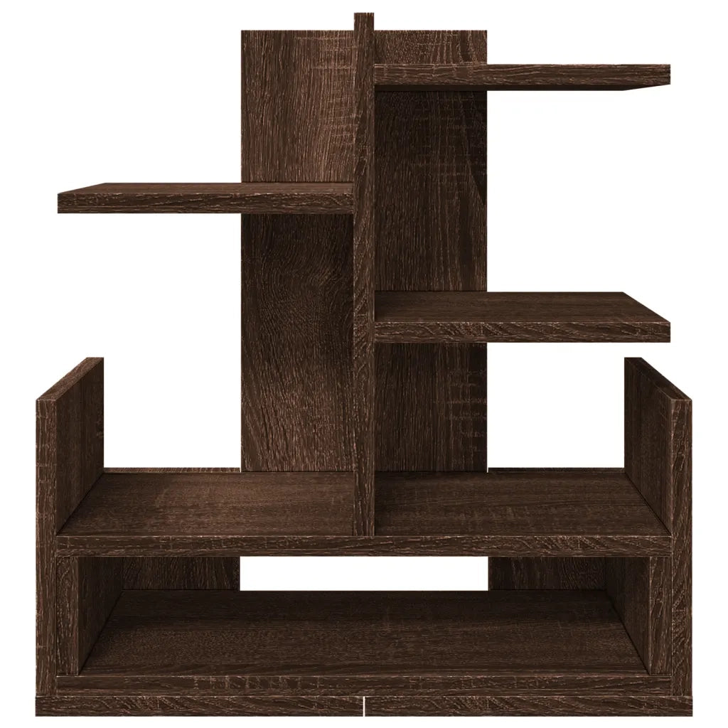 Organizer Scrivania Rovere Marrone 49x20x52,5 cm Multistrato 848079