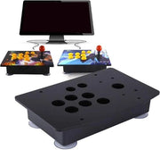 Kit di Gioco Arcade con encoder USB a bassa latenza e joystick per PC - controller DIY nero - 8 tasti - giochi arcade