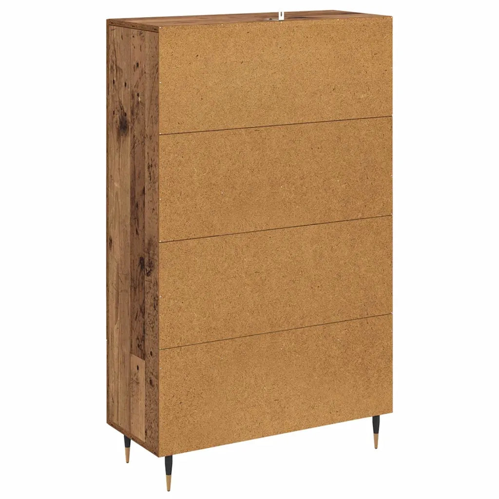 Credenza-Buffet-Armadio da cucina Legno vecchio 69,5 x 31 x 115 cm Legno multistrato 787427