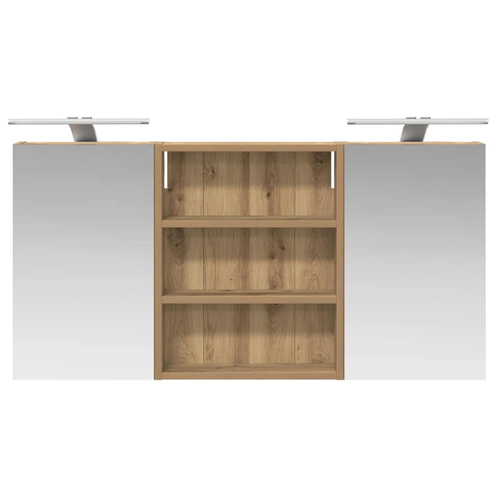 Set di Armadi da Bagno con lo scaffale 3 pcs 100 x 10,5 x 50 cm 3403695