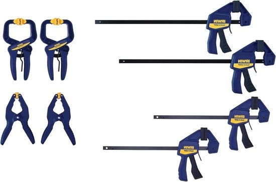 Kit di viti per legno 8 pezzi - Presa rapida