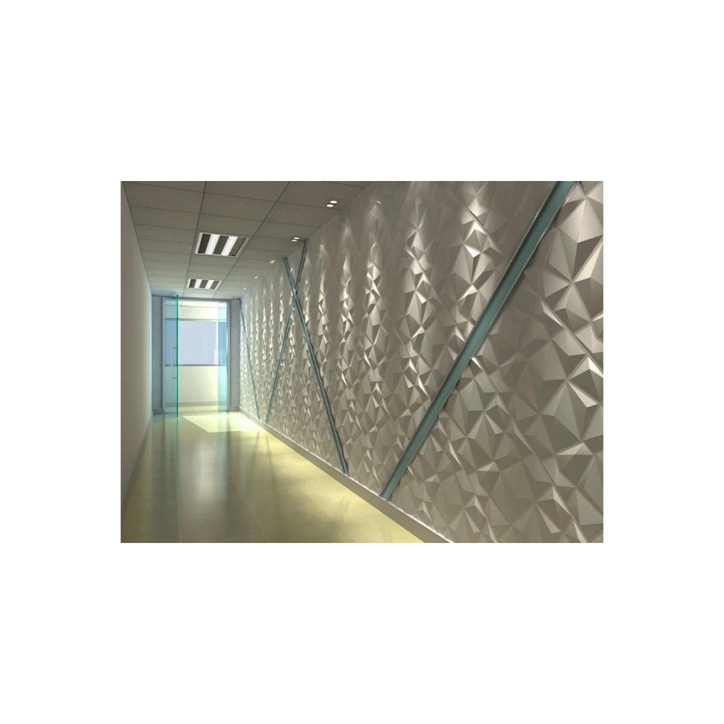 DIAMOND-BIT pannello In Fibra Di Bamboo 100% Naturale Pezzi 12 Totale 3 Metri Quadrati
