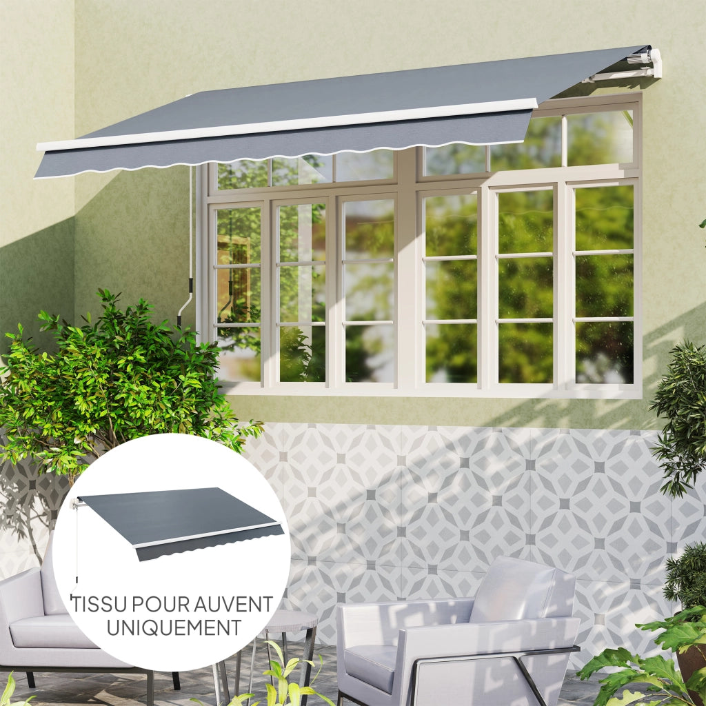 Tenda da Esterno ¨C zephmum ¨C Grigio 4x3 m