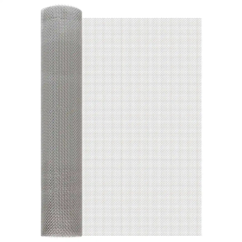 Rete per schermatura 60 x 500 cm 6 Mesh Argento 42039651