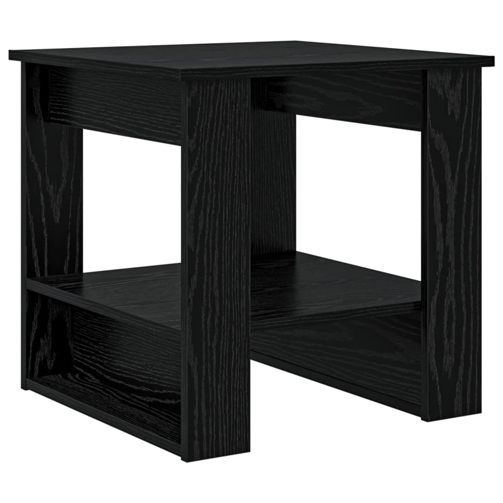 Tavolino da salotto Rovere Nero 51 x 50 x 50 cm 8000197