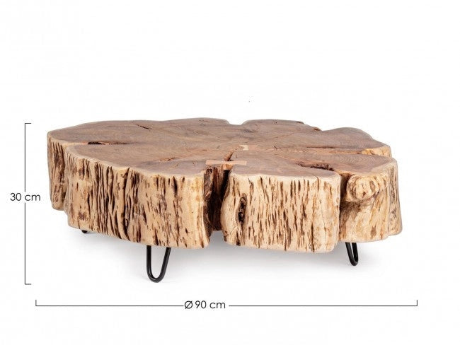 Tavolino 90x90x30h cm Eneas Tree
