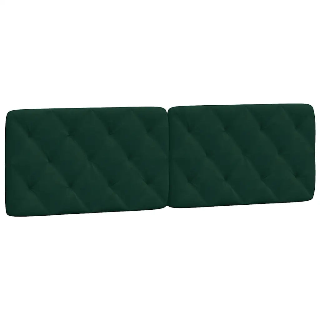 Cuscino Testiera Verde Scuro 160 cm in Velluto CFW4916999