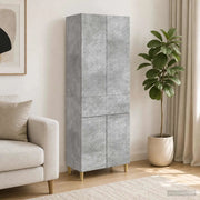 Set di armadi 2 pcs Grigio Cemento 66 x 34,5 x 90 cm 3416586