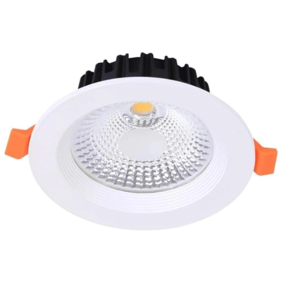 Optonica faretto da incasso led 20 watt 4500 k cob tuv pass 145° 1600 lumen