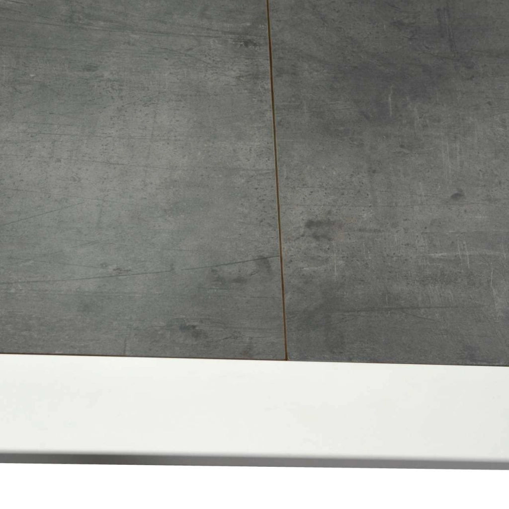 Tavolo Allungabile da Giardino 200/300,5x104xh76 cm in Alluminio Riverside Bianco