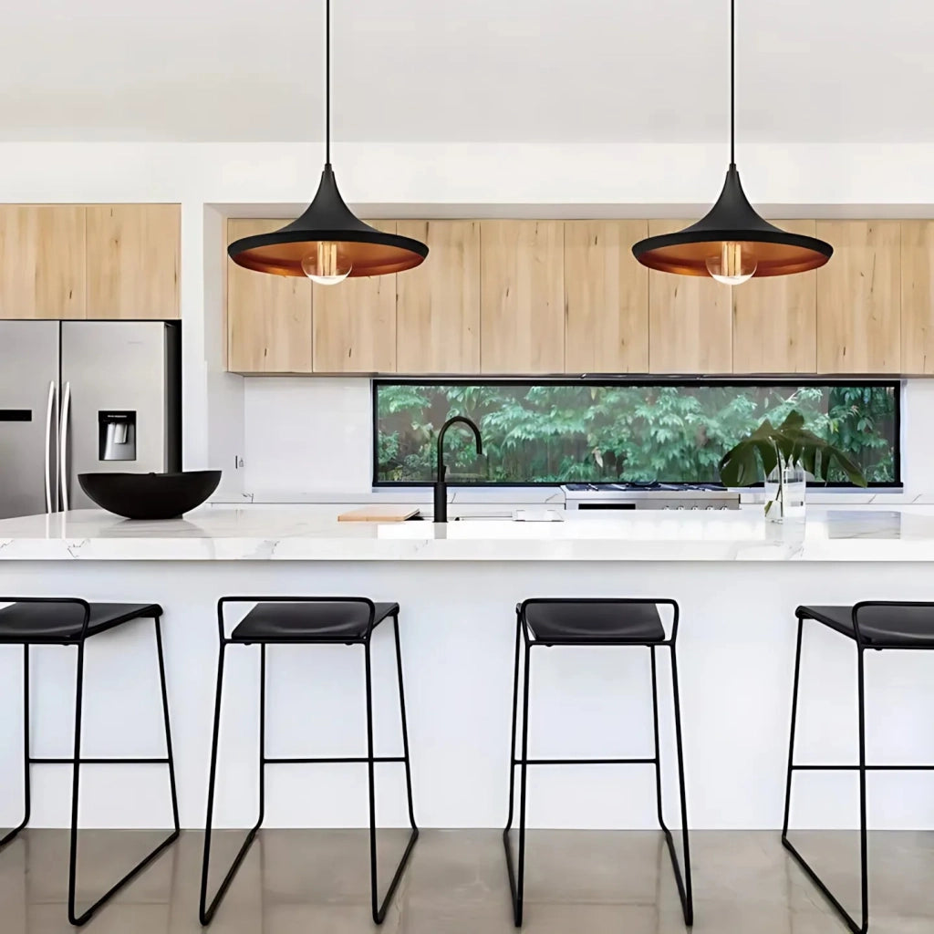 Lampada Da Soffitto Pensile Costa C Nera